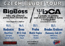 Big Boss a YBCA přicházejí s podrobnostmi lednové CZECH BLADE TOUR