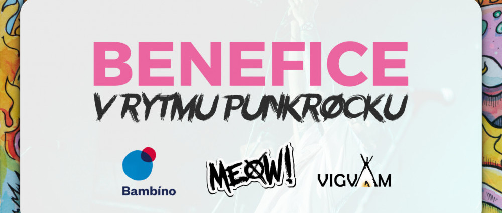 Kapela MEOW! pomůže Beneficí v rytmu punkrocku dětem, kterým zemřela blízká osoba