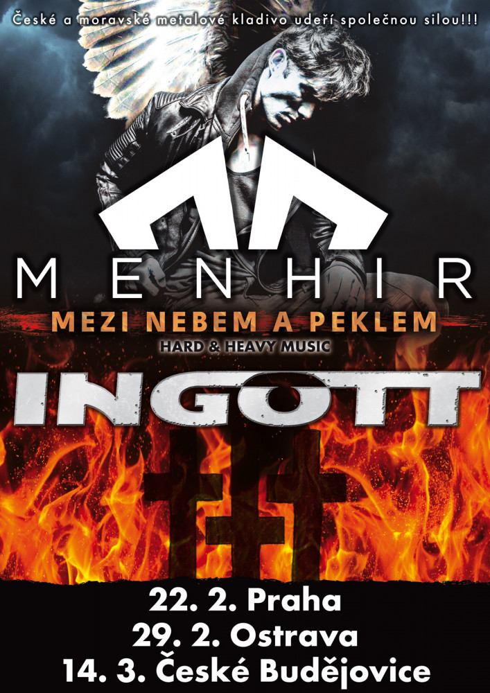 INGOTT + MENHIR - plakát