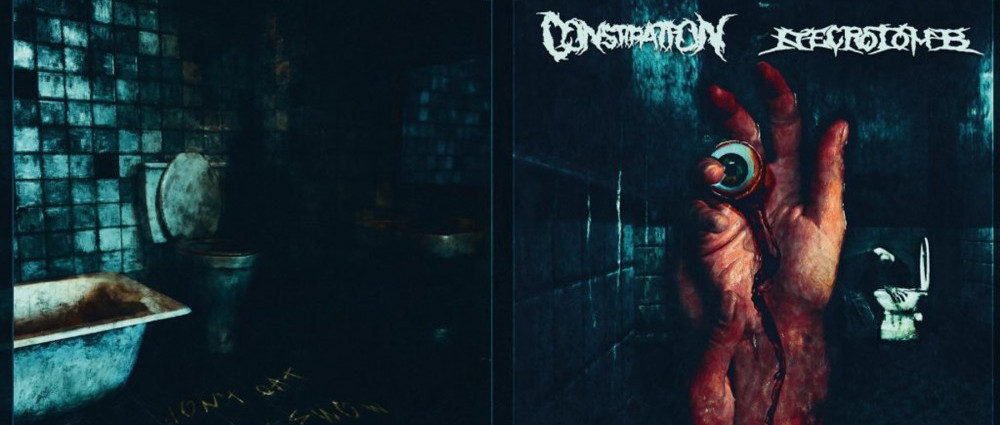 CONSTIPATION & NECROTOMB - Fucking Morbid Spitting