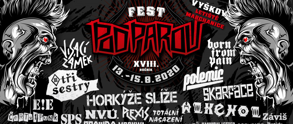Konání punkového Fest Pod Parou potvrzeno