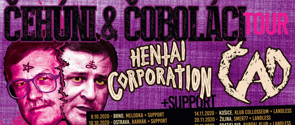 ČAD a HENTAI CORPORATION společně vyrazí na turné 