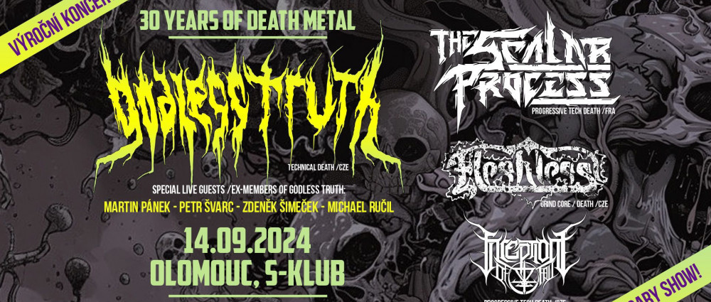 Koncert ke třiceti letům GODLESS TRUTH na scéně