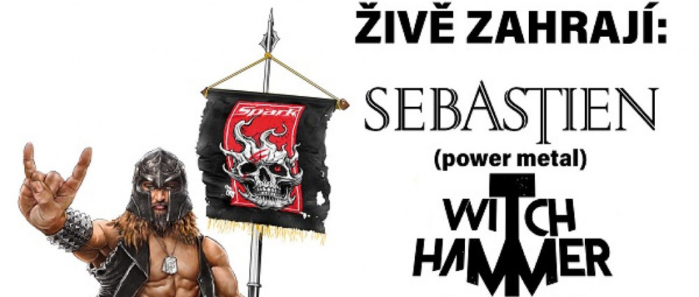 Spark Rock Friday Night odstartují v Dolním Benešově WITCH HAMMER a SEBASTIEN
