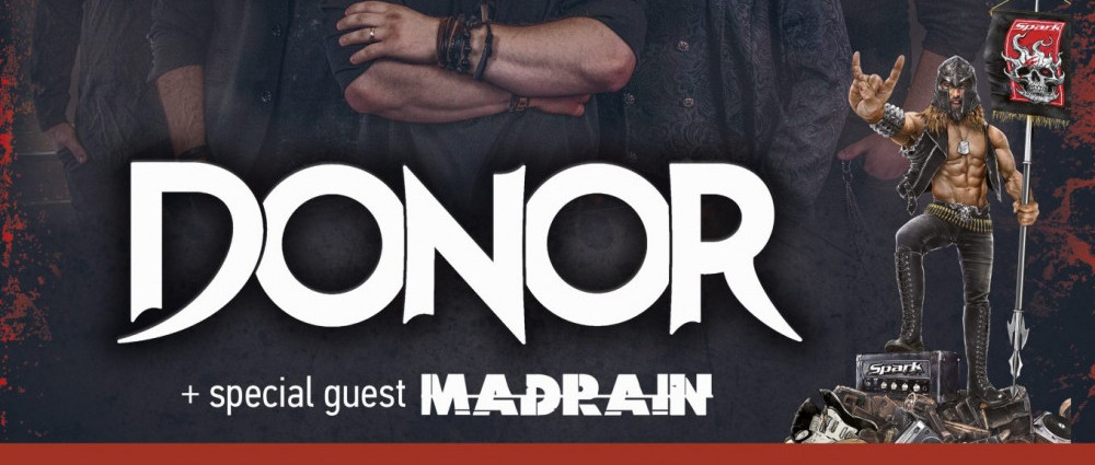 V Hranicích na Moravě zahrají DONOR a MADRAIN
