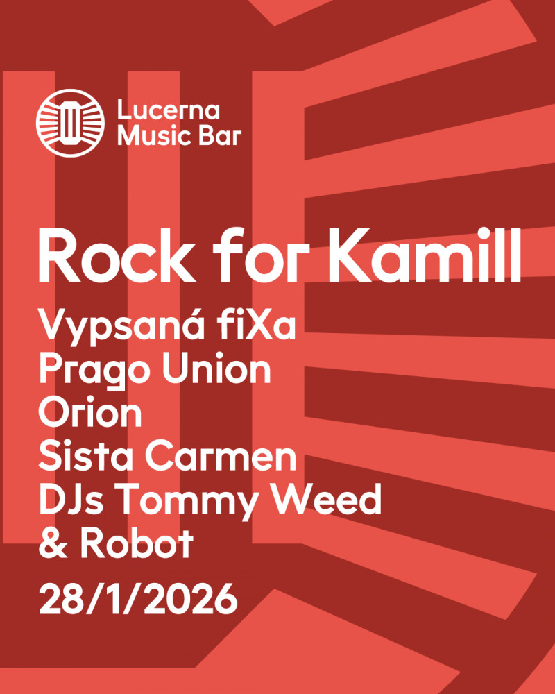 ROCK FOR KAMILL_plakát