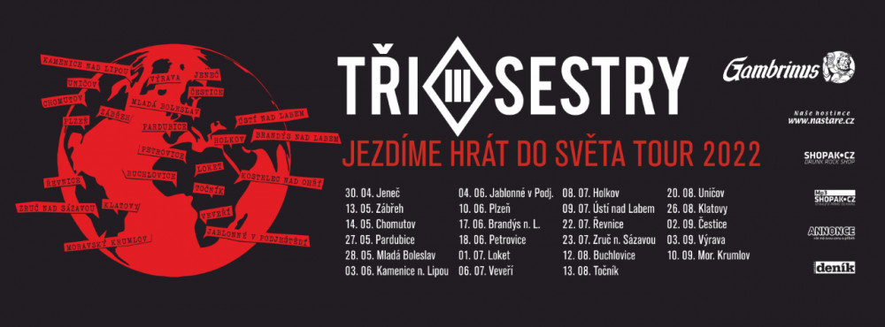 TŘI SESTRY_tour