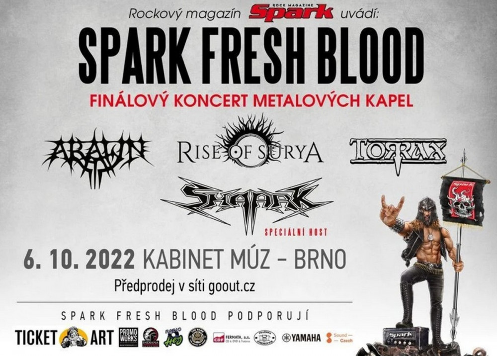 SPARK FRESH BLOOD 2022 - plakát