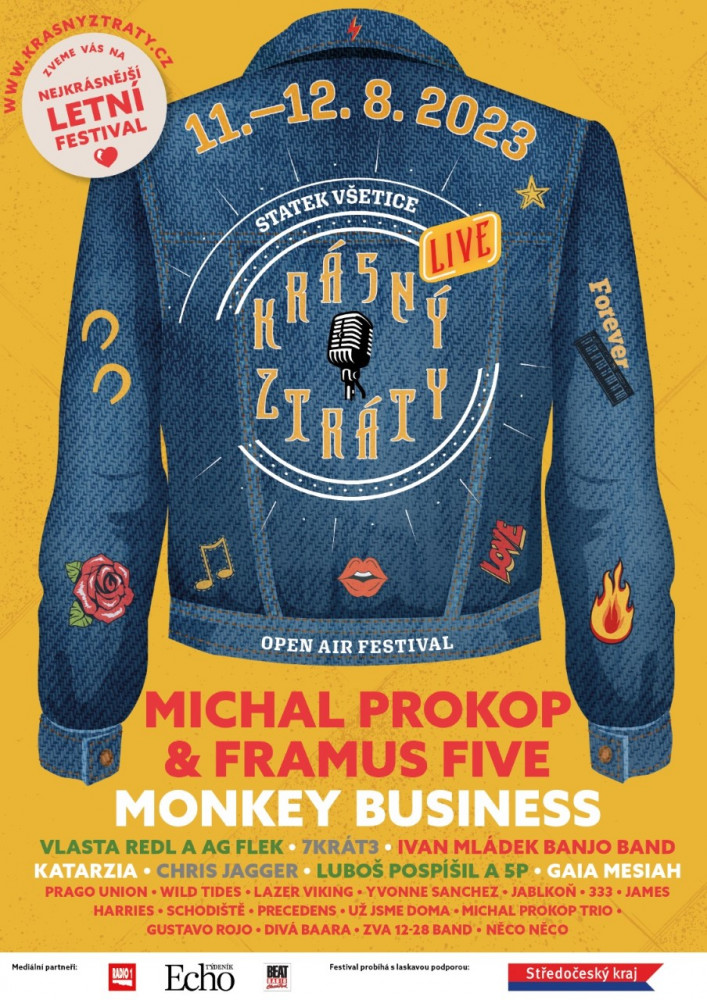 KRÄSNÝ ZTRÁTY LIVE 2023_plakát