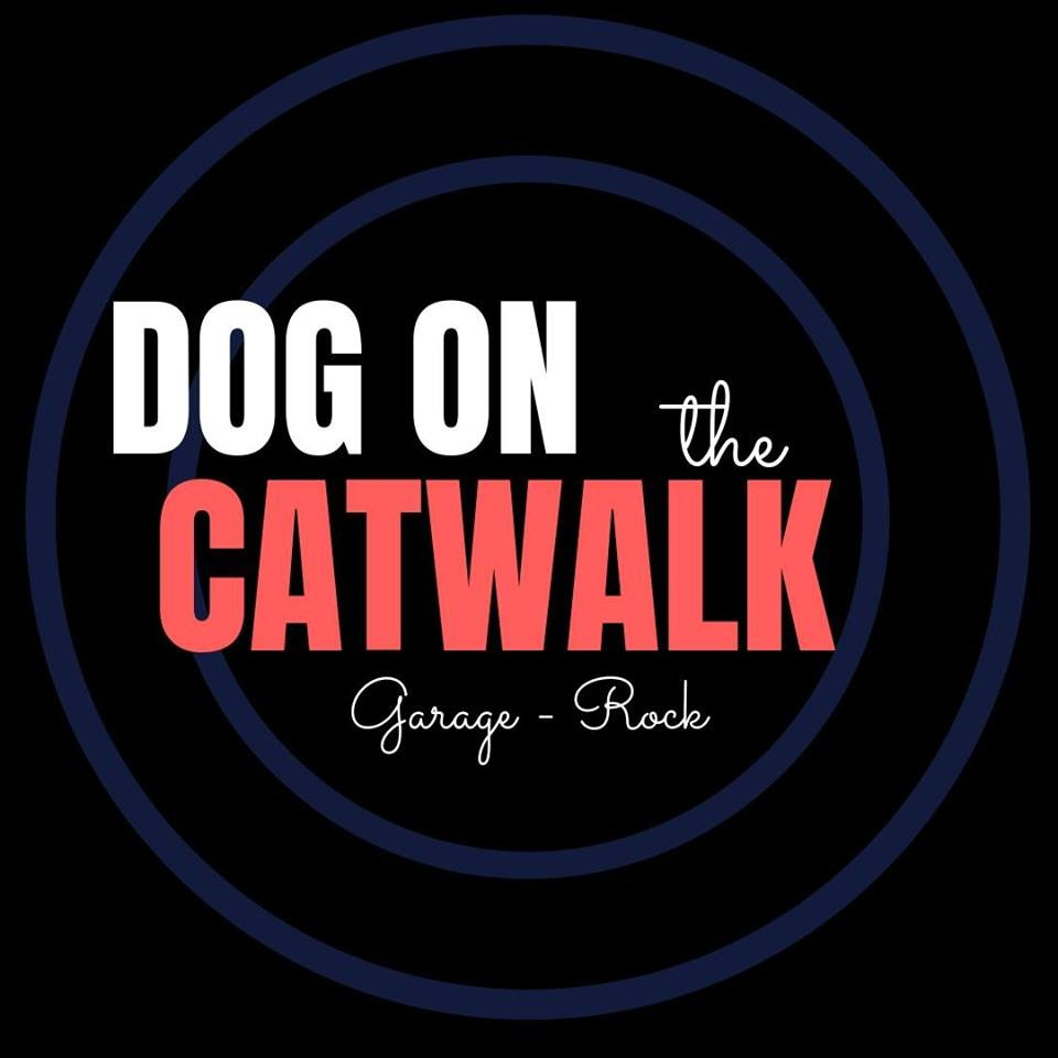 DOG ON THE CATWALK